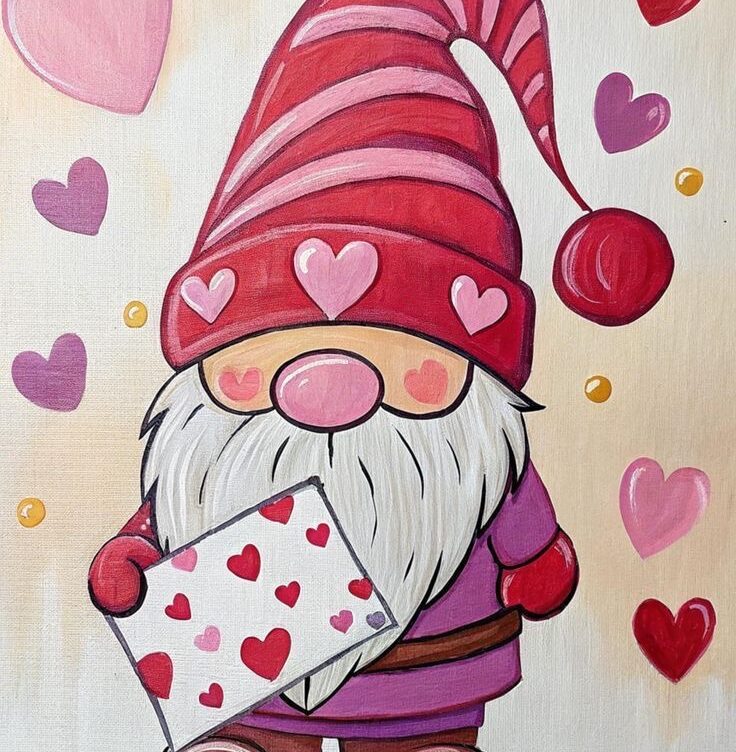 Gnome-Inspired Valentine’s Masterpiece