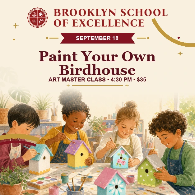 Art Master Class: Paint Your Own Birdhouse